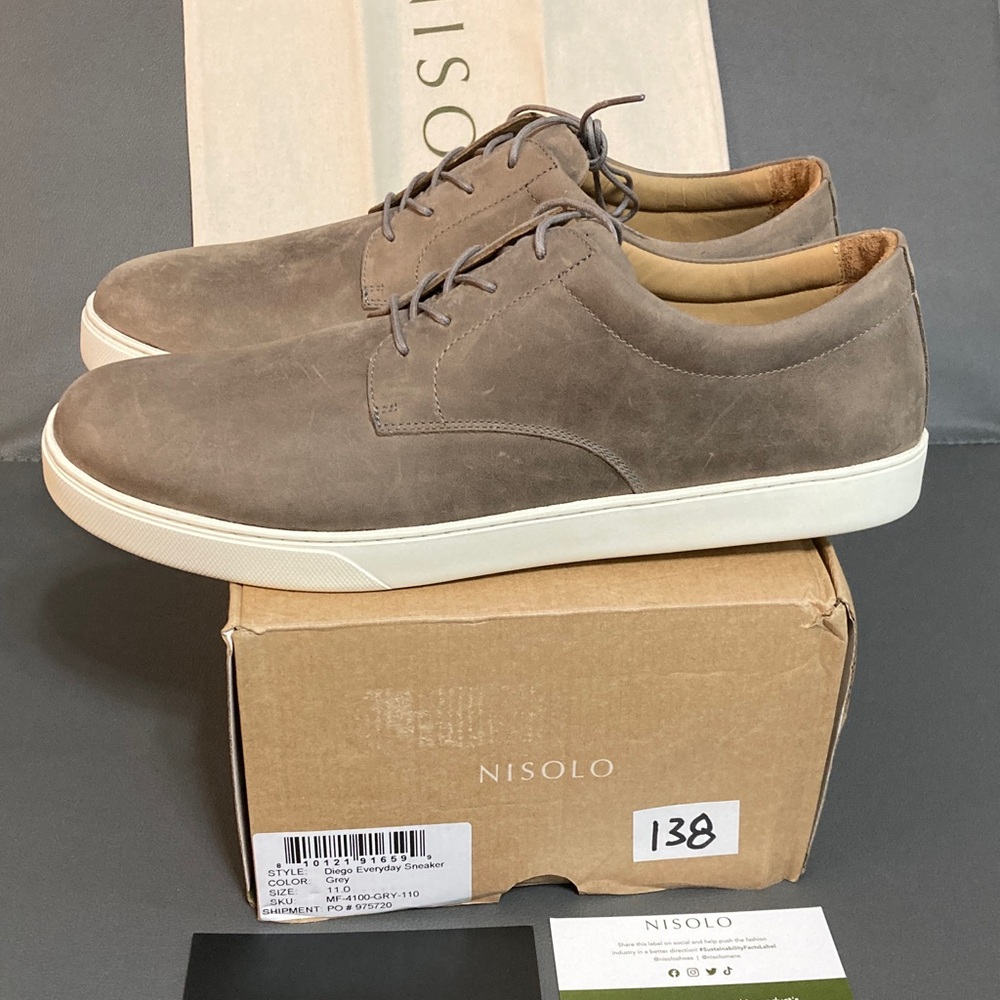 Nisolo Diego Everyday Sneaker various sizes